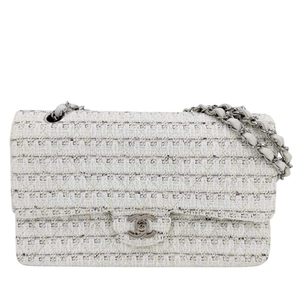 Chanel Matelassé 25 Shoulder Bag for Women, Coco Mark, Bag, Crossbody Double ...